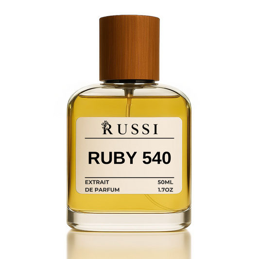 RUBY 540 Extrait de Parfum – įkvėpti Baccarat Rouge 540 – Parfumada kvepalų buteliuko nuotrauka